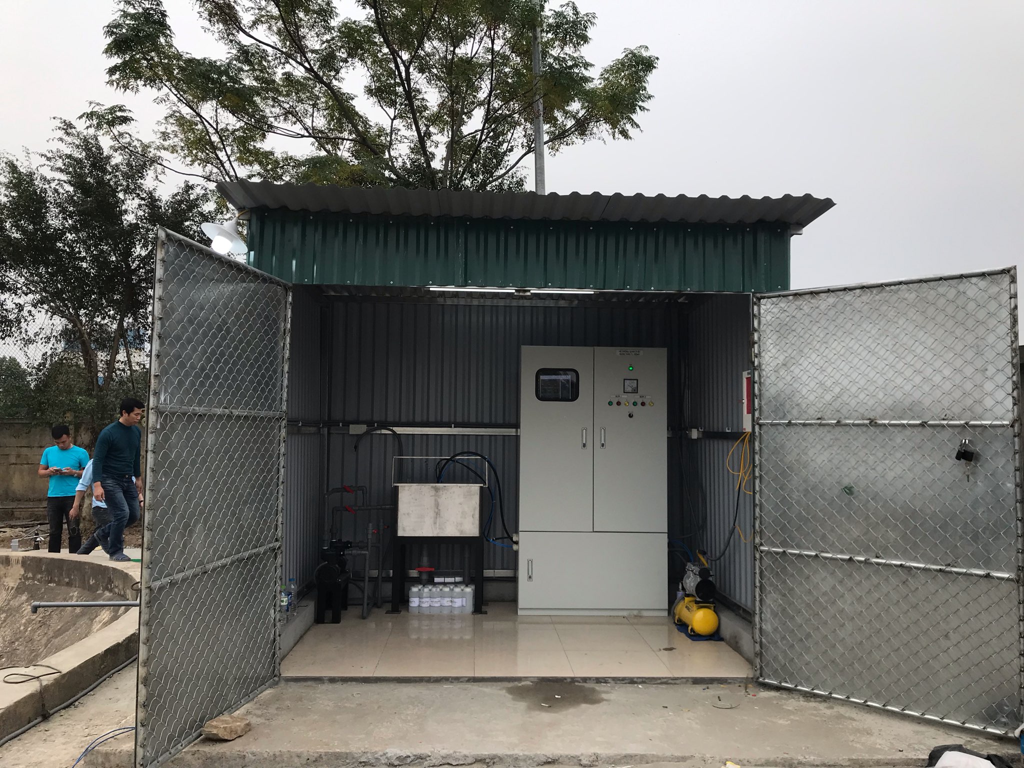 Cung cấp lắp đặt thiết bị quan trắc nước thải cho trạm xử lý ở Thành Phố Ninh Bình
